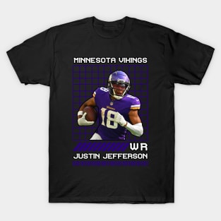 JUSTIN JEFFERSON - WR - MINNESOTA VIKINGS T-Shirt